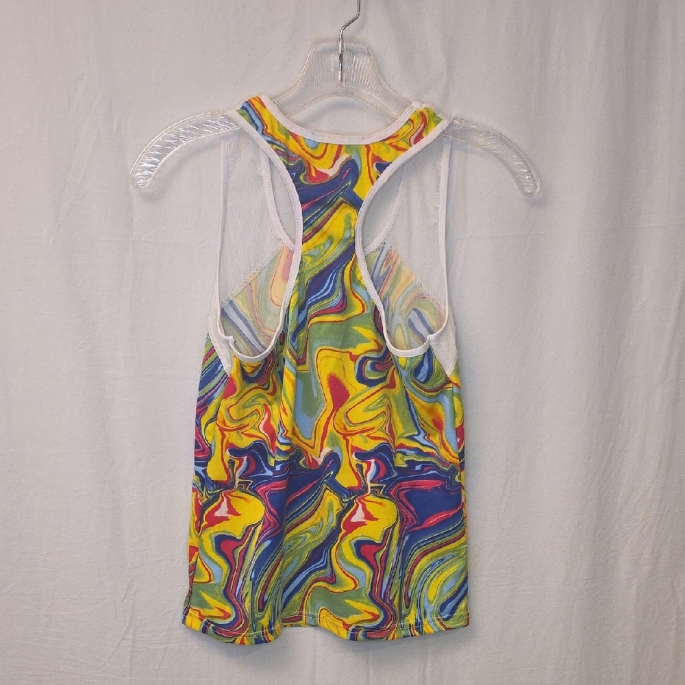 Colorful Abstract Leggings and Top Set - Picture 3 of 6